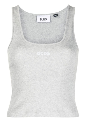 Gcds logo-print tank top - Grey
