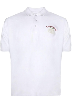 GALLERY DEPT. Chateau Josué cotton polo shirt - White