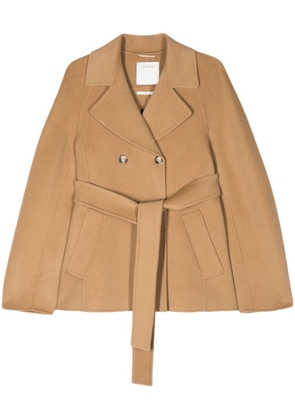Sportmax Umano double-breasted jacket - Neutrals