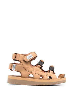 Suicoke Boak-V touch-strap sandals - Brown