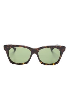 Gucci Eyewear tortoiseshell-effect square-frame sunglasses - Brown