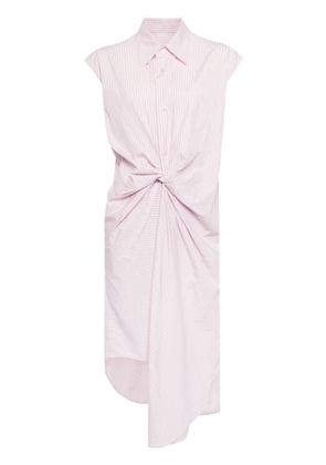 JNBY draped-design cotton dress - Pink
