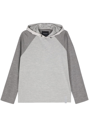 Sease mélange jersey hoodie - Grey