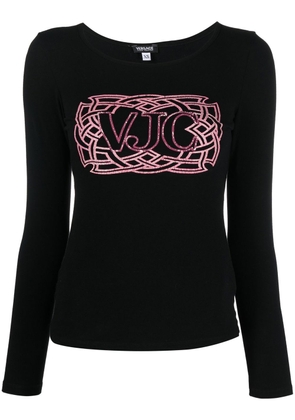 Versace Pre-Owned 2000s logo-print T-shirt - Black