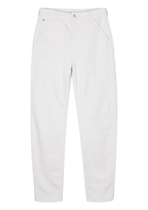 Emporio Armani ASV slim-cut trousers - White