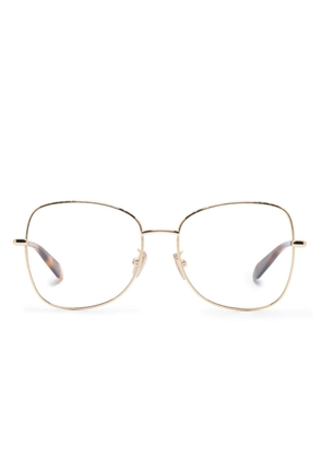 Bvlgari Serpenti oversize glasses - Gold