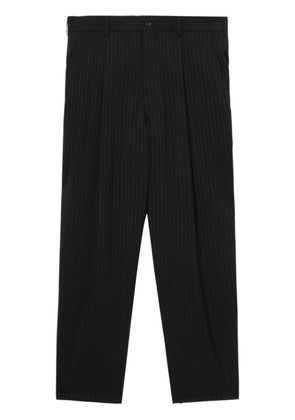 Comme des Garçons Homme Deux pinstriped wool tailored trousers - Grey