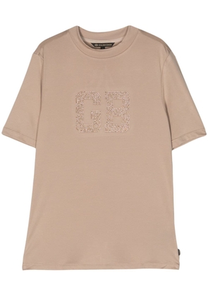Goldbergh Felicity logo-embellished T-shirt - Neutrals