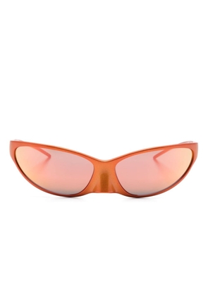 Balenciaga Eyewear 4G cat-eye frame sunglasses - Orange