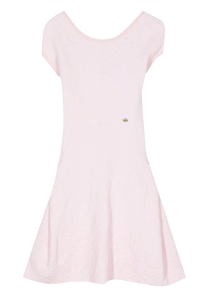 CHANEL Pre-Owned 2010s CC-button dress - Pink
