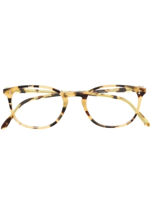 Oliver Peoples Finley Vintage square-frame glasses - Brown