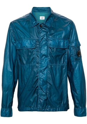 C.P. Company CS II Lens-detailed jacket - Blue