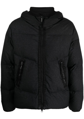 C.P. Company Co-Ted Goggle down jacket - Black