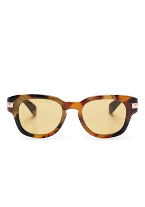 Gucci Eyewear oval-frame sunglasses - Brown