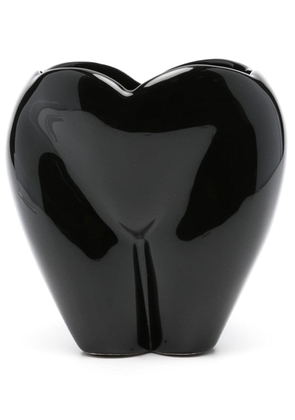 Anissa Kermiche Bottom Of My Heart ceramic vase (12cm) - Black