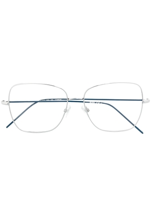 BOSS square-frame glasses - Silver