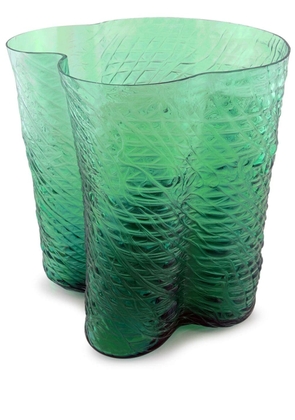Vanessa Mitrani Skin glass vase (28cm x 30cm) - Green