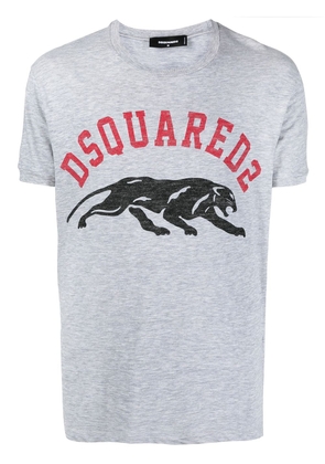 DSQUARED2 logo-print T-shirt - Grey