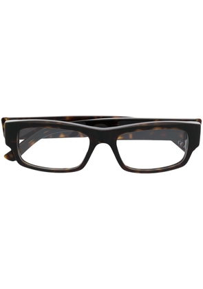 Balenciaga Eyewear square-frame glasses - Brown
