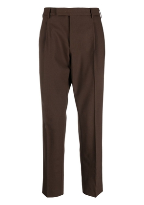 PT Torino slim-cut leg chino trousers - Brown