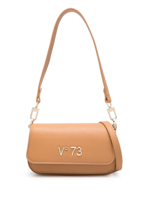 V°73 Bamboo logo-lettering shoulder bag - Brown