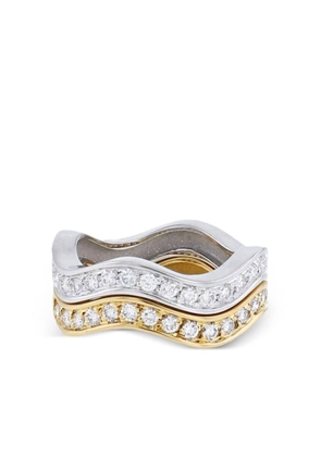 Cartier 2001 mixed-gold Neptune ring
