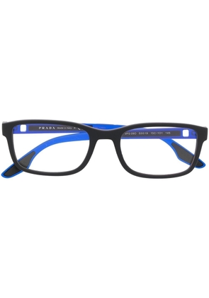 Prada Eyewear rectangular-frame glasses - Blue