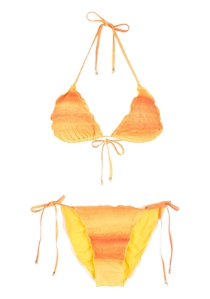 Amir Slama gradient bikini set - Yellow