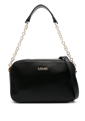 LIU JO logo-lettering cross body bag - Black