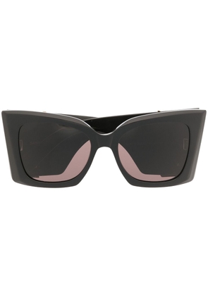 Saint Laurent Eyewear square-frame tinted sunglasses - Black