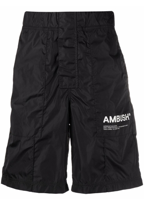 AMBUSH logo-print shorts - Black