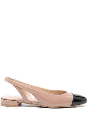 Stuart Weitzman Sleek ballerina shoes - Neutrals