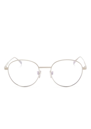 Bvlgari light-filtering round-frame glasses - Grey