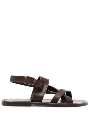K. Jacques Jonas leather sandals - Brown