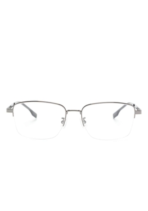 BOSS 1474 rectangle-frame glasses - Silver