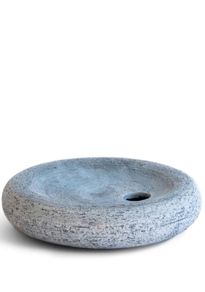 Origin Made large Salt clay vase (6,5cm) - Blue