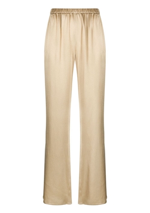 Antonelli elasticated straight-leg trousers - Yellow