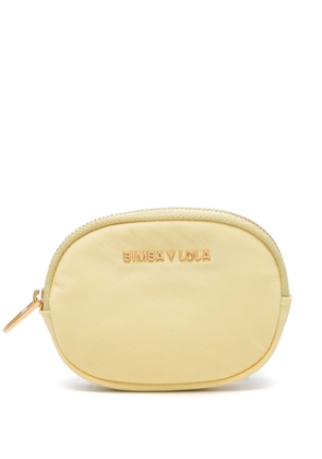 Bimba y Lola logo-lettering coin purse - Yellow