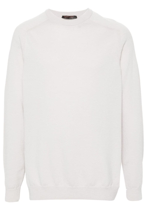 Incentive! Cashmere fine-knit cashmere jumper - Grey