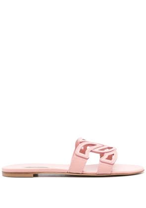 Casadei Miramar flat sandals - Pink