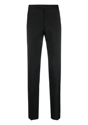 Paul Smith tailored tapered-leg wool trousers - Black