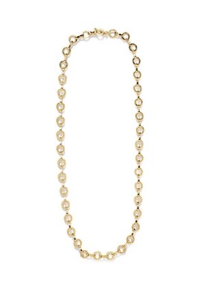 Azlee 18kt yellow gold Heavy Circle-Link chain necklace