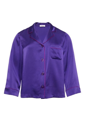 ERES Convive silk pyjama shirt - Purple