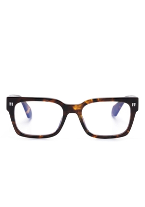 Off-White Eyewear Style 53 square-frame glasses - Brown