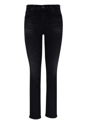 AG Jeans mid-rise skinny jeans - Black