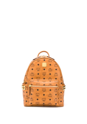 MCM Stark studded backpack - Brown