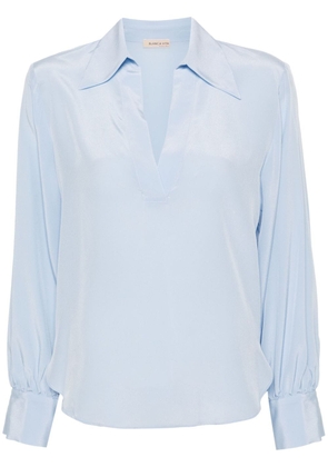 Blanca Vita Benjamin silk blouse - Blue