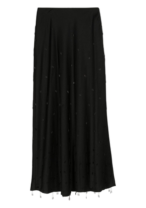 Simkhai Kade fringe maxi skirt - Black