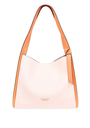 Kate Spade large Knott leather shoulder bag - Pink