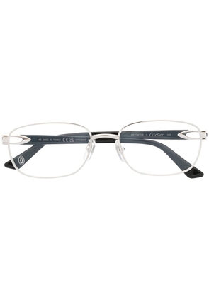 Cartier Eyewear rectangle-frame glasses - Black